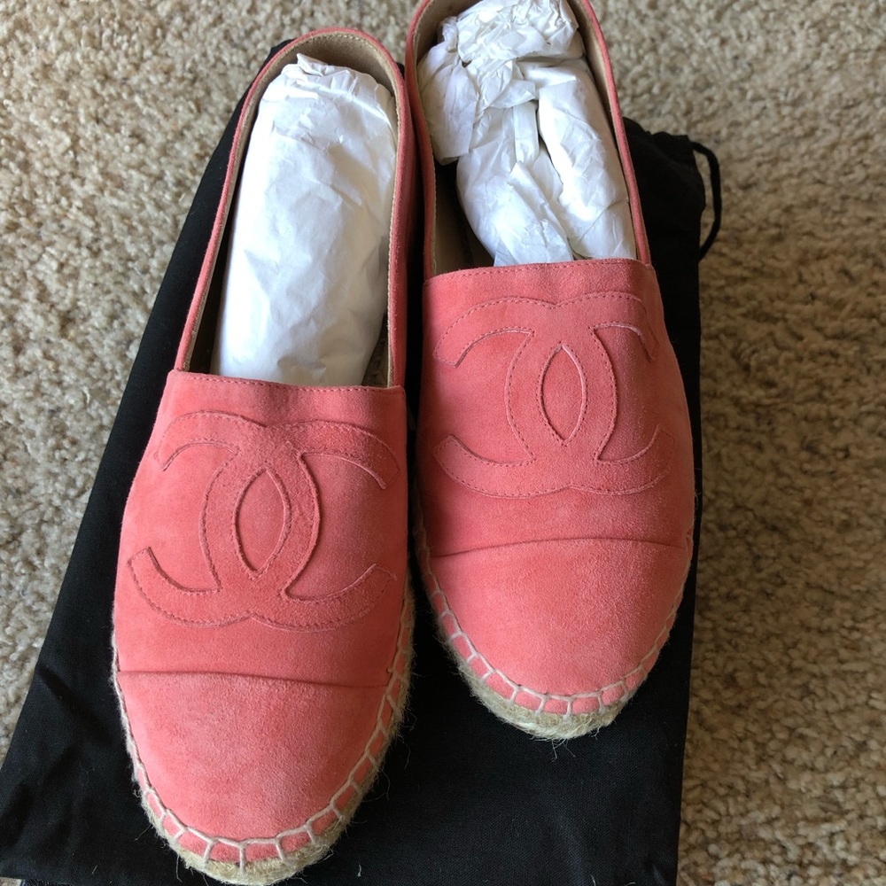 Chanel Espadrille - Pink 37